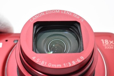 Canon PowerShot SX600 HS 16.0MP Digital Camera - Red for sale