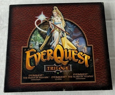 EverQuest Trilogy PC Game Set Windows 95 98 00 CD ROM