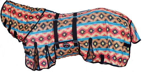 Challenger Horse Mesh Summer Fly Sheet Spring Airflow  Neck  731Neck