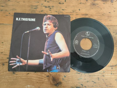Disque 45 Tours Vinyle single Hubert Felix Thiefaine Narcisse 81 1982 FR chanson - Photo 1/3