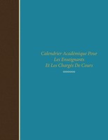 Colin Scott | Calendrier Academique Pour Les Enseignants Et Les Charges De Cours