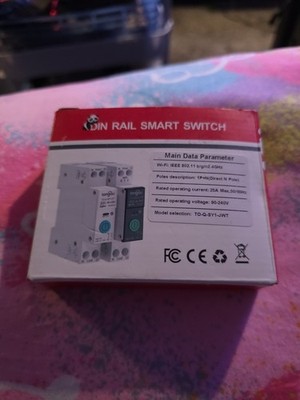 TONGOU DIN RAIL SMART SWITCH -TO-Q-SY1-JWT-25 AMP-WORKS WITH TUYA- K24520