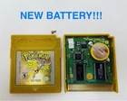 Pokemon Gold Version (Nintendo Game Boy Color GBC) Authentic NEW BATTERY Tested