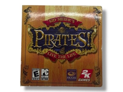 Sid Meiers Pirates Live The Life (PC CD-ROM, 2004) 2 Discs & Sleeve.