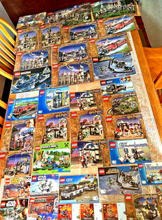 LEGO SET INSTRUCTION BOOKLET MANUAL LOT HARRY POTTER MARVEL SUPER HERO STAR WARS