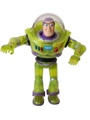 Disney Pixar Toy Story Buzz Lightyear Vintage aus Rocket Box 1. Edition 1998 !