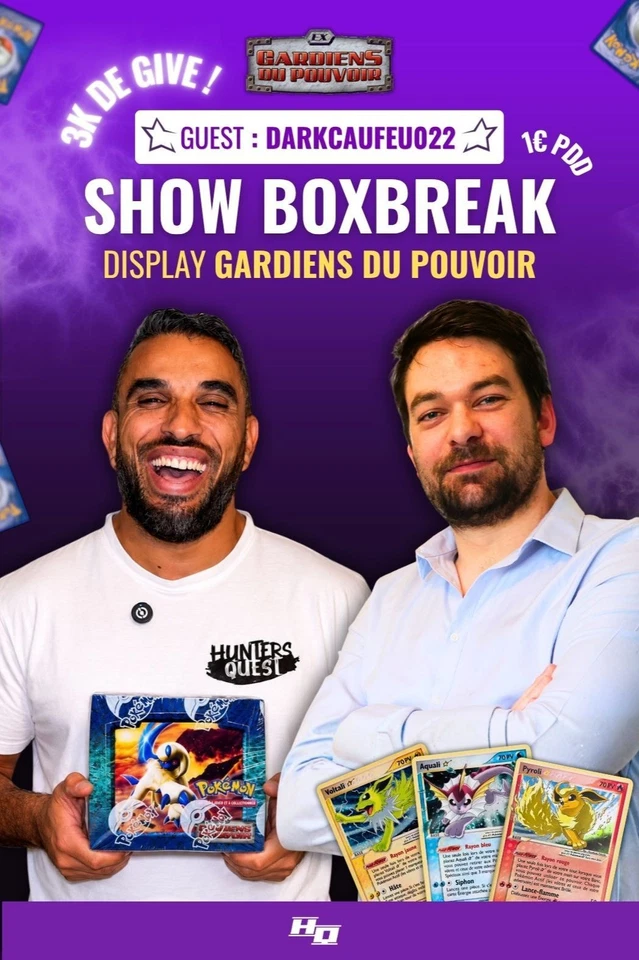 BoxBreak Display Bloc EX Gardiens du Pouvoir