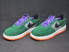 Nike Air Force 1 LV8 PS Youth Sizes Suede Green Purple Shoes DZ5289-300 NEW
