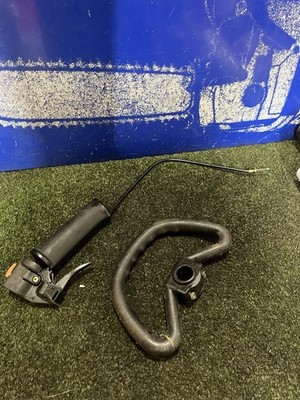 Tanaka TBC-2200 Benzin Freischneider Motorsense Gasgriff und Schleifengriff