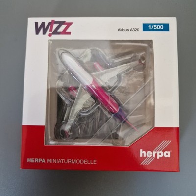 Herpa Wings 1:500 WIZZ Airbus A320 HA-LSA 536943