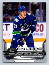 #E-13 Jonathan Lekkerimaki 2024-25 Upper Deck Encore Canucks