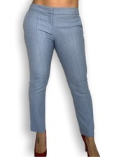 Stella McCartney Light Blue Textured Knit Trousers