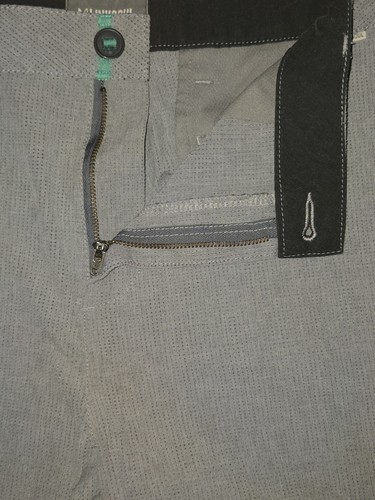 Linksoul Gray Flat Front Perforated Boardwalker AC Golf Shorts Men's Size 38 - Picture 5 of 13