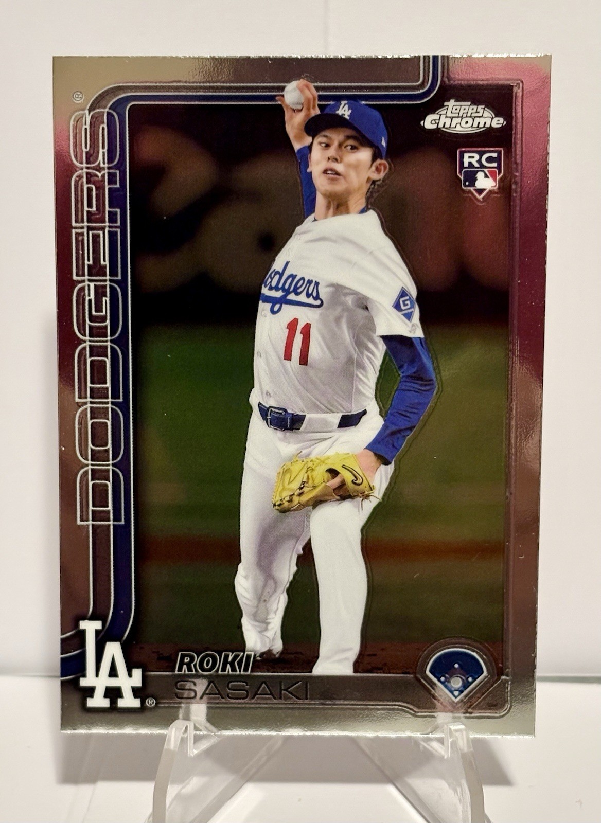 2025 Topps Chrome - Roki Sasaki #217 (RC)