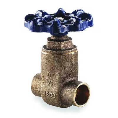 Nibco S29 1 Gate Valve, 1 In., Solder, Bronze