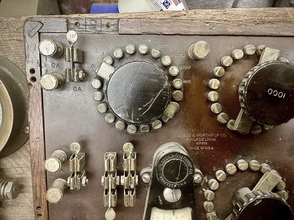 Антикварные стимпанк ранние электрические латунные датчики Frankenstein промышленный декор лаборатория - Изображение 4 из 4