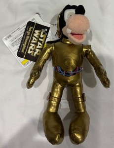 Disney STAR WARS Goofy C-3PO ぬいぐるみ Goofy C3po | eBay