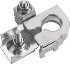 Negative Battery Terminal Clamp w Nuts Fit for F150 Edge Mustang etc Replaces B