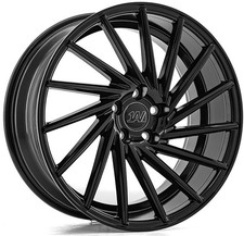 Alloy Wheels 19" 1AV ZX1 Black Gloss For Lexus IS 350 [Mk3] 13-24