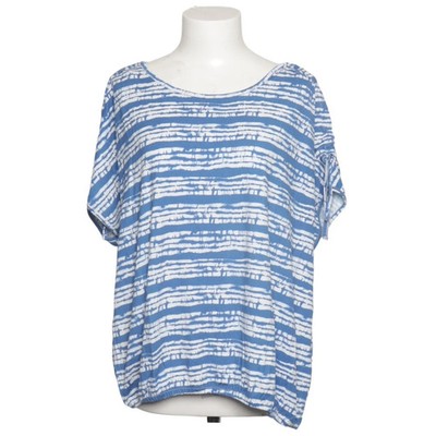 In Shape, Top, Größe: XXL, Blau/Weiß, Elasthan/Viskose, Streifen, Damen #Tev