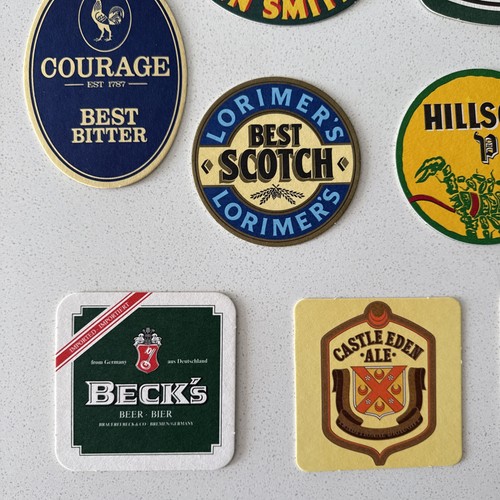 23 Beer Coasters Vintage Original Nice Breweriana Collection European Breweries - Picture 9 of 10