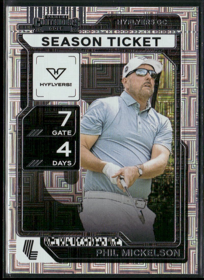 2026 Panini Contender LIV #16 Phil Mickelson