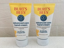 2 x Burt’s Bees Advanced Care Hand Cream for Very Dry, Chapped Skin -70.8G - New