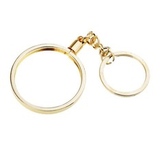 Coin Holder Keychain Souvenir Commemorative For Keyring 40mm