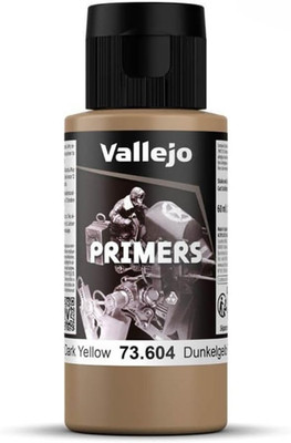 - Surface Primer Color | German Dark Yellow 60 Ml. (2.02 Fl.Oz.) | Matte Finish