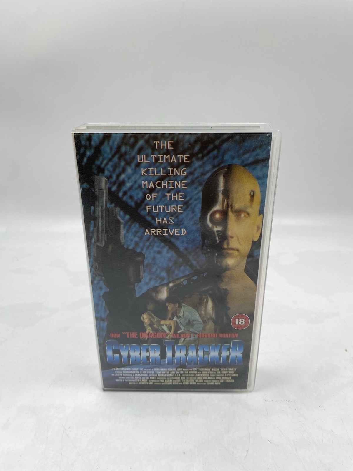 Cyber Tracker VHS PAL Video Horror