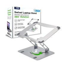 Uncaged Ergonomics Swivel Laptop Stand for Desk, Adjustable Compute... Fast Ship