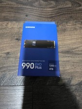 Samsung SSD 990 EVO Plus 4TB, PCIe Gen 4x4  5x2 M.2 2280 - NEW SEALED