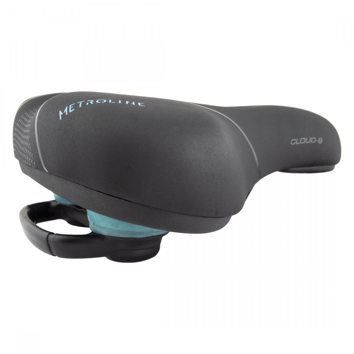 Cloud-9 Metroline Extra Cushion Memory Foam Bike Saddle with Relief Channel &