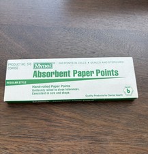 Mynol Absorbent Paper Points Product No. 518 200 Points Coarse