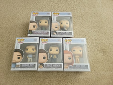 Complete Set of Succession Funko Pops Greg Kendall Logan Roman Shiv
