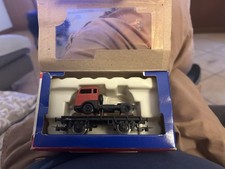 Carro Pianale Fs Con Motrice Rossa Rivarossi Ho