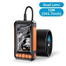 Dual Lens 10M Endoscope 4.3" 1080P IP67 Waterproof Industrial Pipe Borescope
