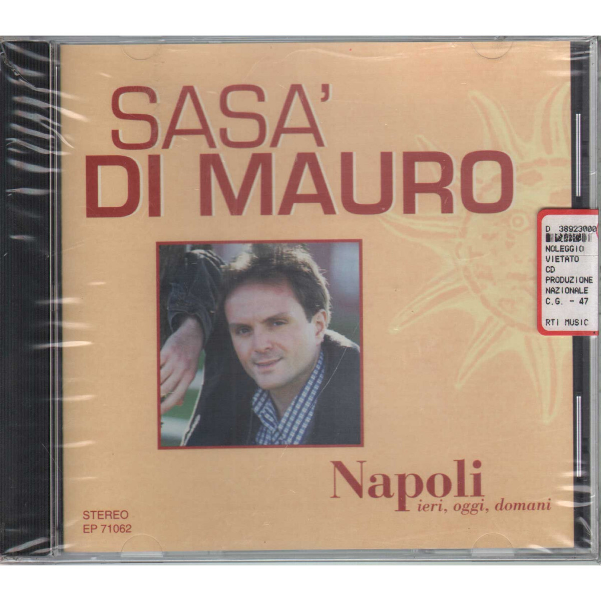 Sasa Di Mauro CD Napoli Yieri Oggi Domani / RTI EP 71062 Sealed