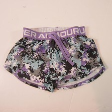Under armour Girls shorts UA Play Up Printed purple small YSM