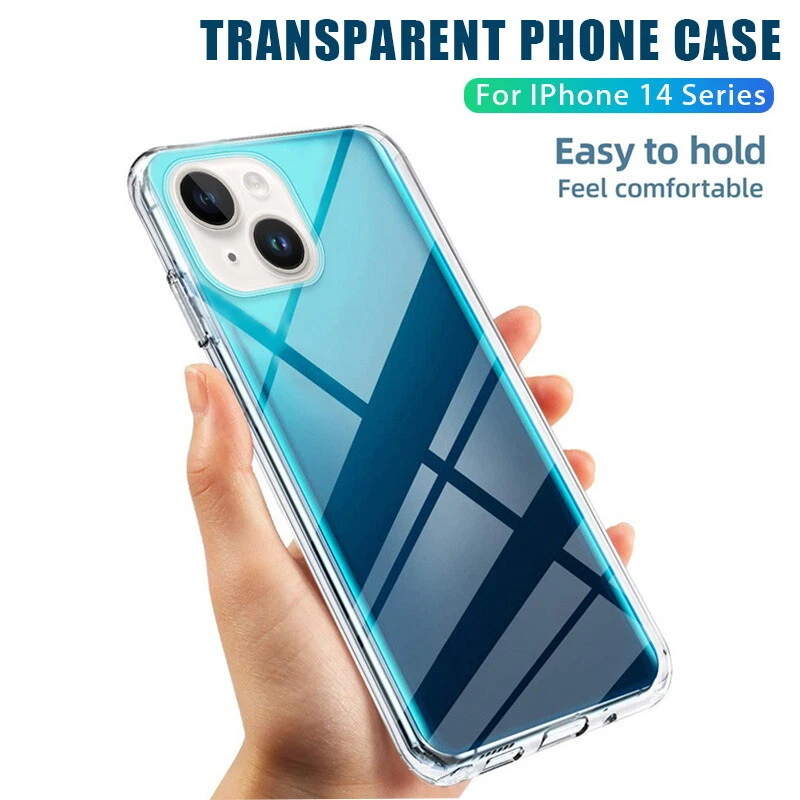 For iPhone 15 14 Pro Max 13 12 11 16 8 Clear ShockProof 360 Full Body Case Cover - Image 2 of 4