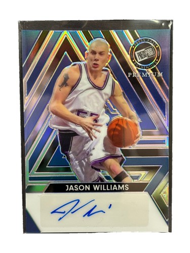 JASON WILLIAMS 2021-22 REVOLUTION FRACTAL AUTOGRAPH AUTO! #004/100 
