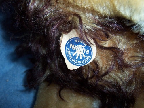 Steiff 1950s Large Lying Leo Mottenecht Durch Bayer Leverkuse - Picture 8 of 11