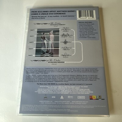 The Order - From Matthew Barney's Cremaster Cycle 3 DVD ART MUSIC