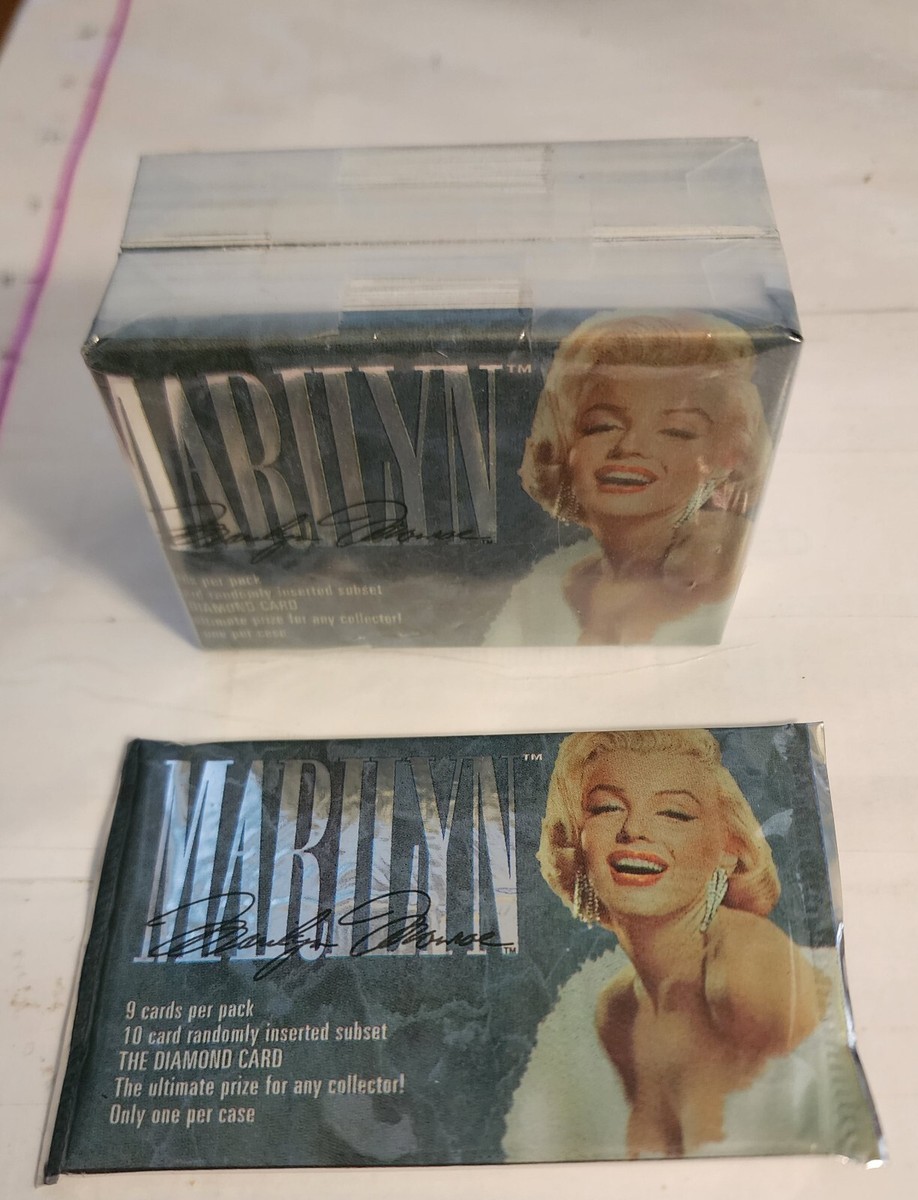 1993 MARILYN MONROE CARD SET (1-100) & 1 UNOPENED PACK. ALL MINT