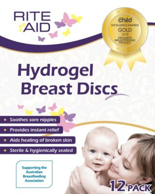 Rite Aid Hydrogel Breast Discs (x12) - Helps Heal Cracked Sore Nipples |  eBay