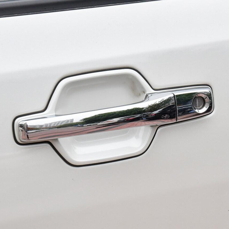 For Mitsubishi Pajero / Shogun V80 Chrome Door Handle Cover Trim 8pcs