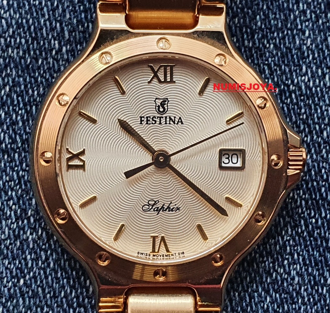 MRS FEAST GOLD WATCH. Weight 44 gr. Reference 259/3. OFFICIAL 2 YEAR WARRANTY.