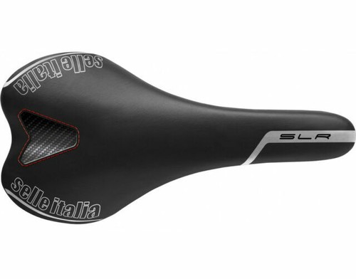 Vintage Red Ferrari Engineering Selle Italia Novus Saddle Carbon
