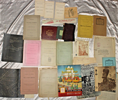 Railroad Lot B&O Pennsylvania Draft Map New Deal Roosevelt 1840-1940 US History