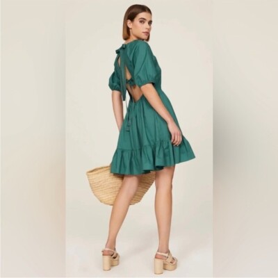 rodeo mini dress RODEO BREEZE DENIM MINI DRESS l Flying Tomato MEDIUM INDIGO / S